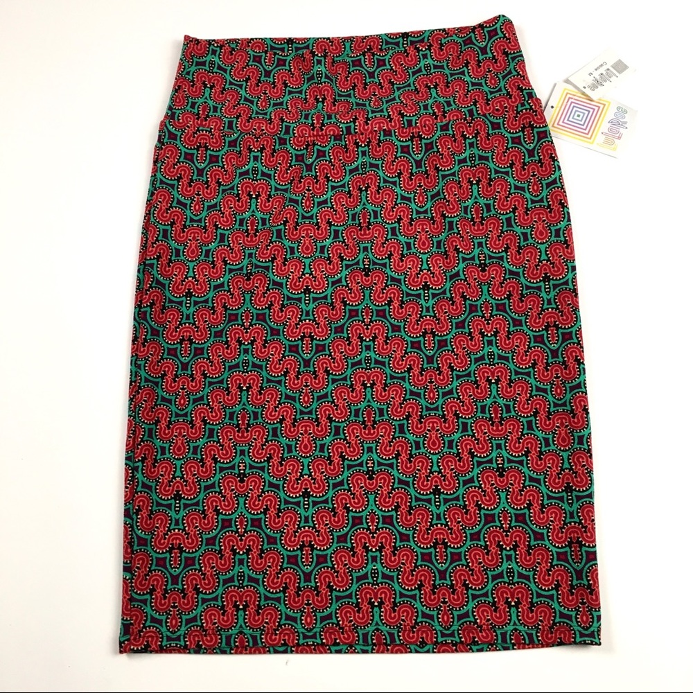 LuLaRoe cassie stretchy pencil skirt